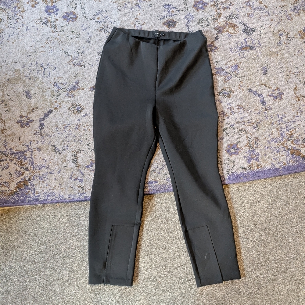 Good American Sculpting Boss Pull On Slim Pants w/ Ankle Zip — 2XL